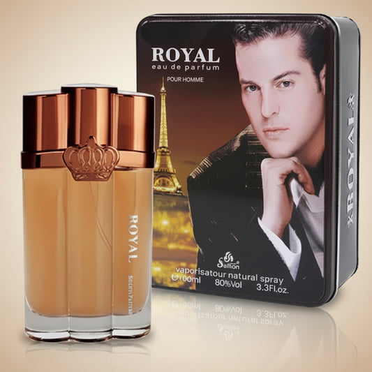 Sellion Royal Eau de Parfum for men packaged in a 100ml