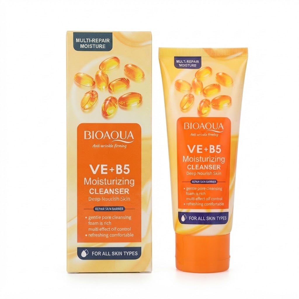 BIOAQUA VE + B5 Moisturizing Cleanser (100g)