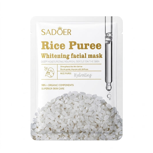 SADOER Rice Puree Whitening Facial Mask (25g)