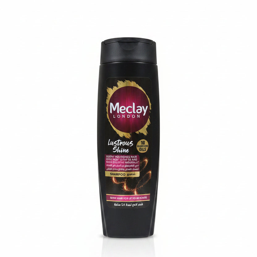 Meclay shampoo 360ml, BLACK LUSTROUS SHINE