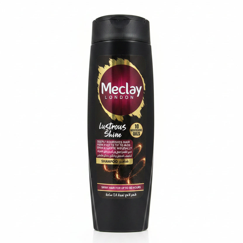 Meclay shampoo 185ml, BLACK LUSTROUS SHINE