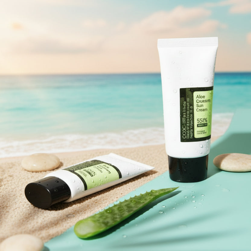 Cosrx Aloe vera 50+ spf sun cream