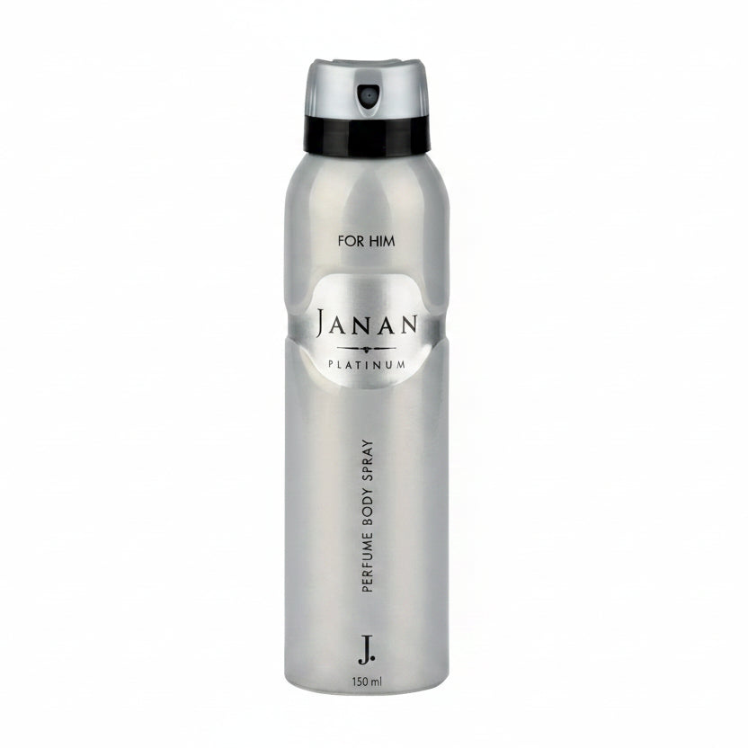 J. body spray,150ml, JANAN PLATINUM