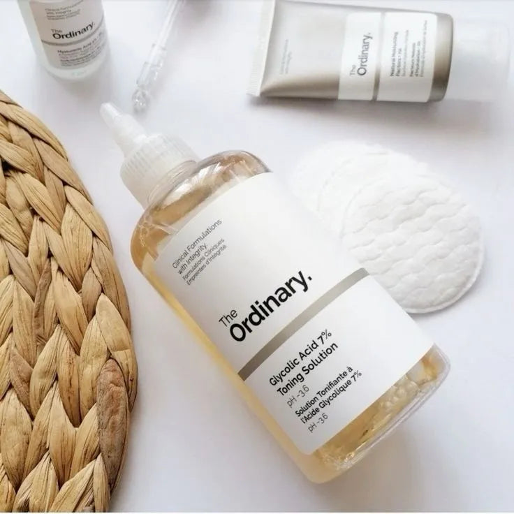 The Ordinary Glycolic Acid 7% Exfoliating Toner for Brightening & Smooth Skin