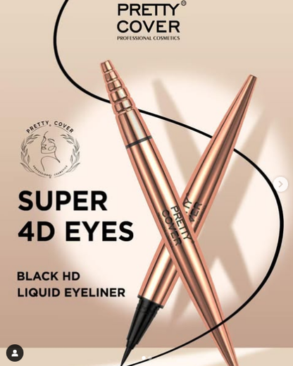 Pretty cover super 4D marker eyeliner