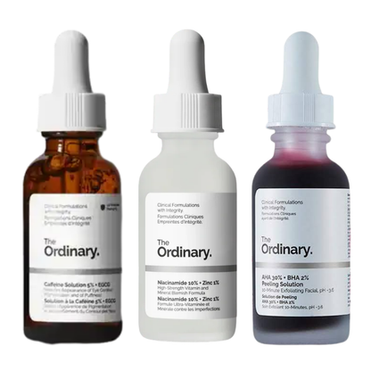 The Ordinary Skin Care Trio (3 x 30ml)