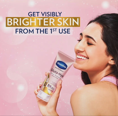 Vaseline Gluta-Hya Dewy Radiance Body Lotion | Brightening & Hydrating Serum Lotion