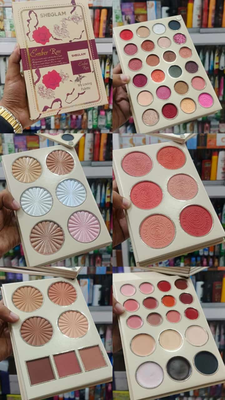 Sheglam, 5 pages makeup book pallatte