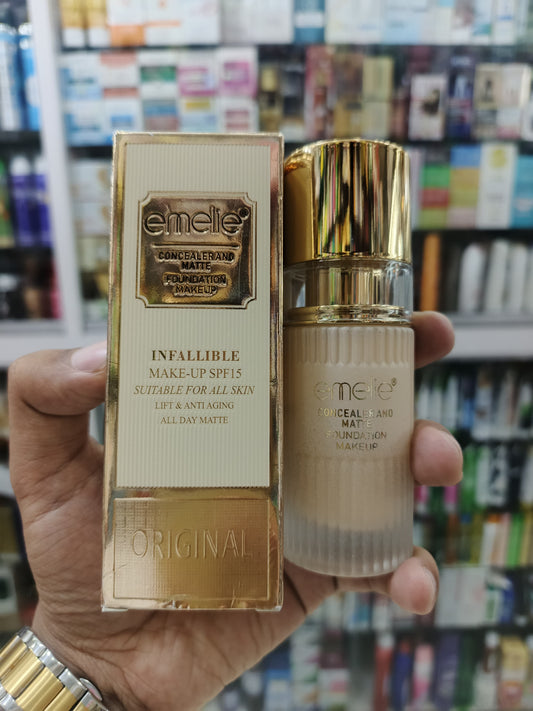 Emelie infallible foundation