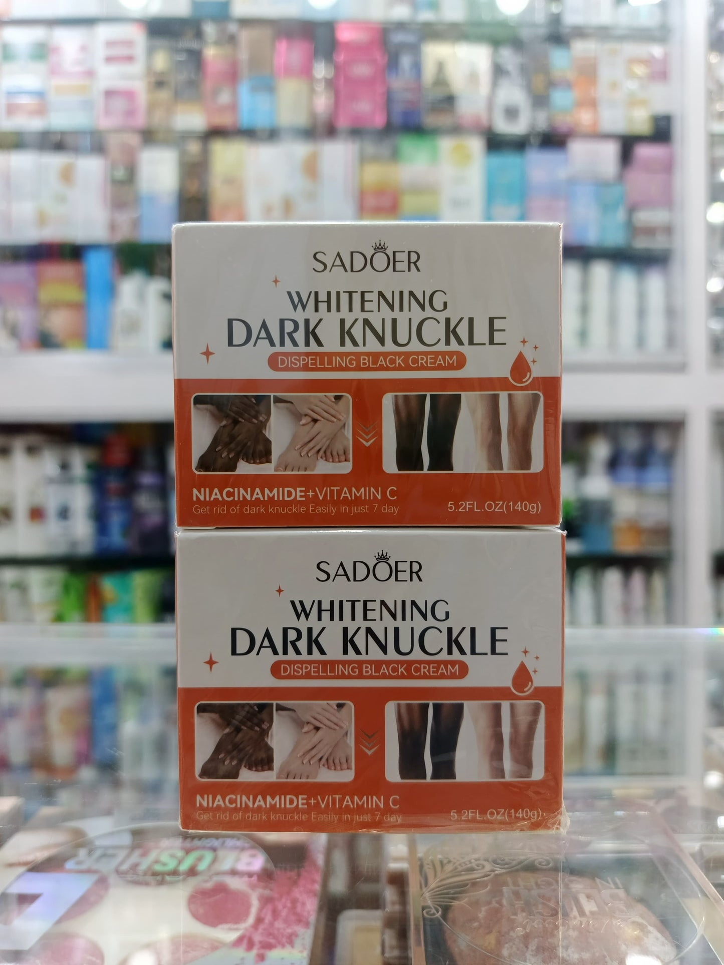 Sadoer , whitening dark knuckle cream with niacinamide + Vitamin C cream