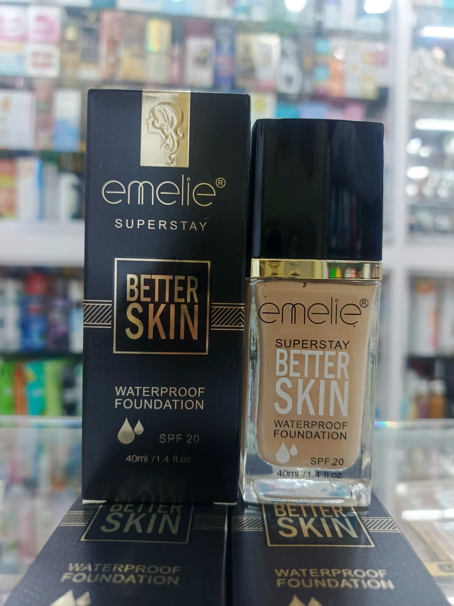 Emelie, Better skin water proof foundation