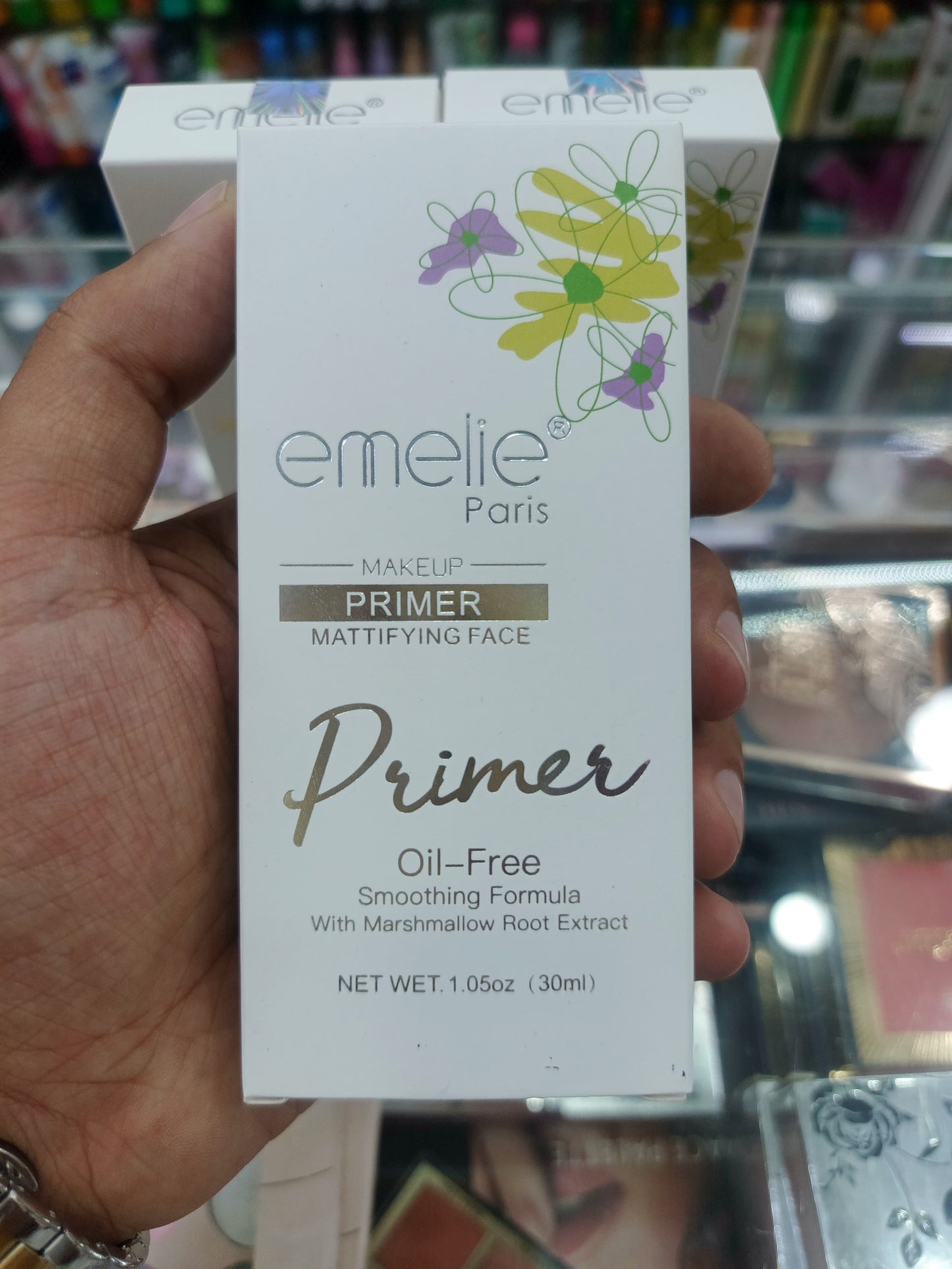 Emelie, Mattyfiying oil-free  primer