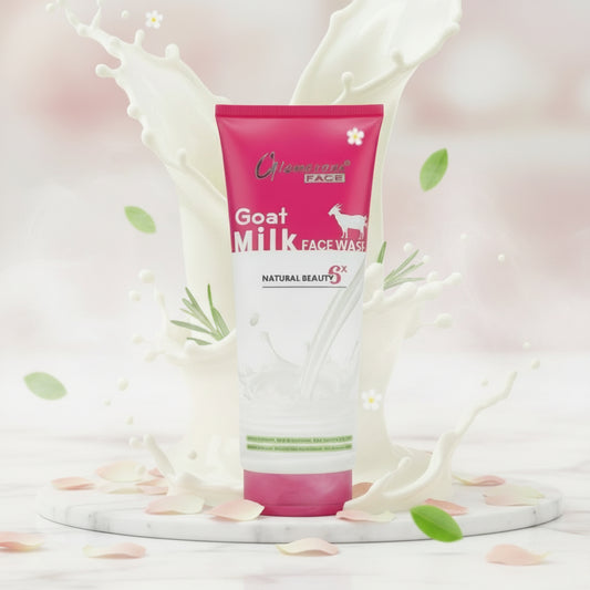 Glamorous face, goat milk face wash