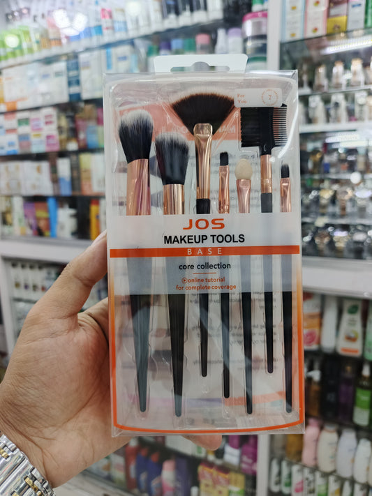 JOS, makeup brush set, 7pc