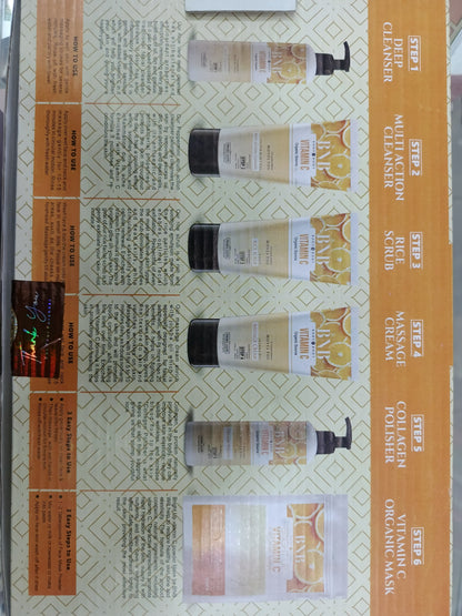 Bnb, Body n body, Vitamin C facial kitt , 6pc set