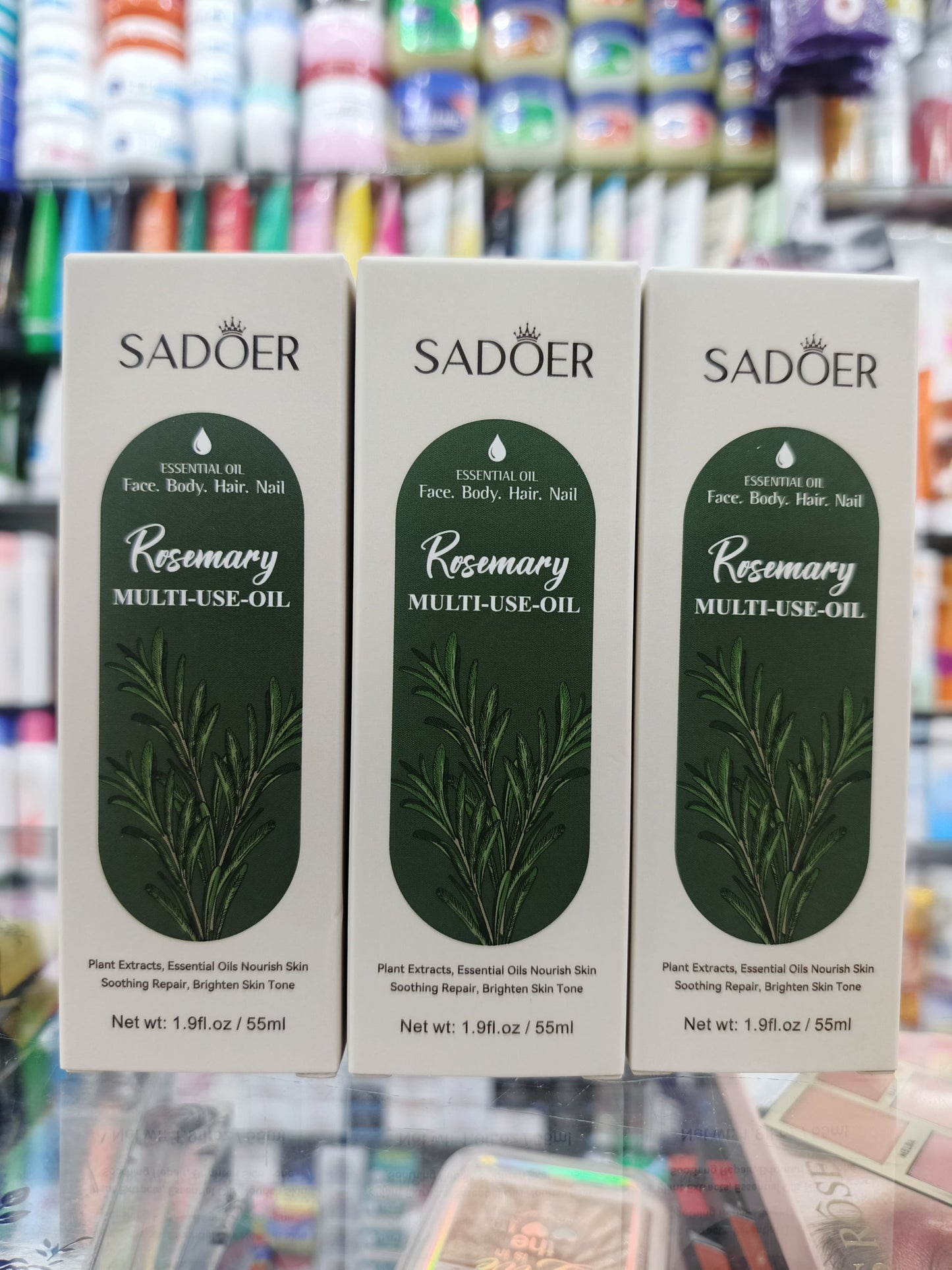 Sadoer, Rosemary essential oil, multi use , 55ml