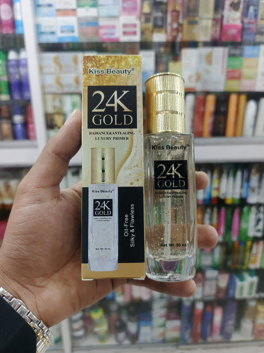 Kiss beauty, 24k gold makeup primer