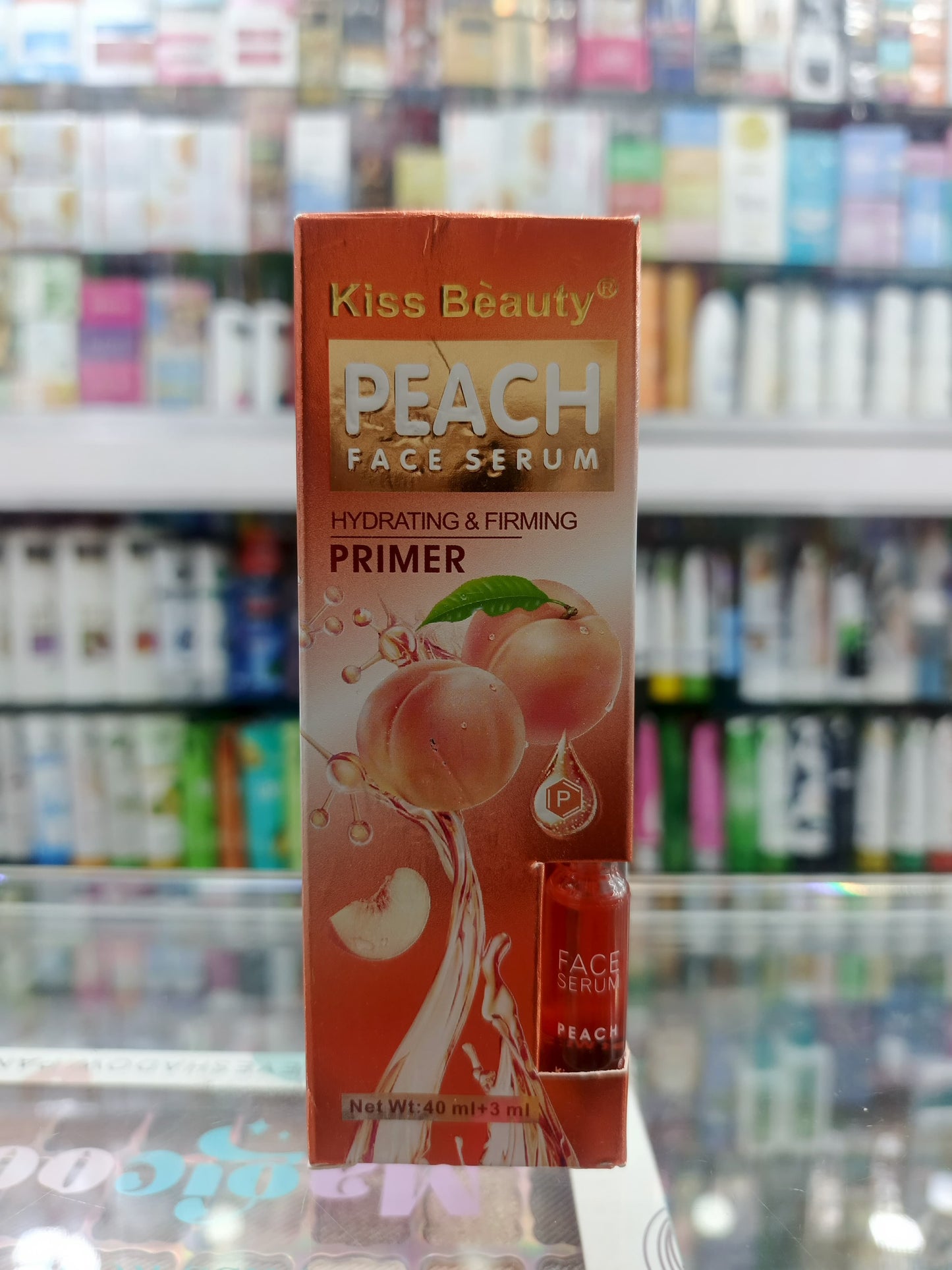Kiss beauty, peach makeup primer