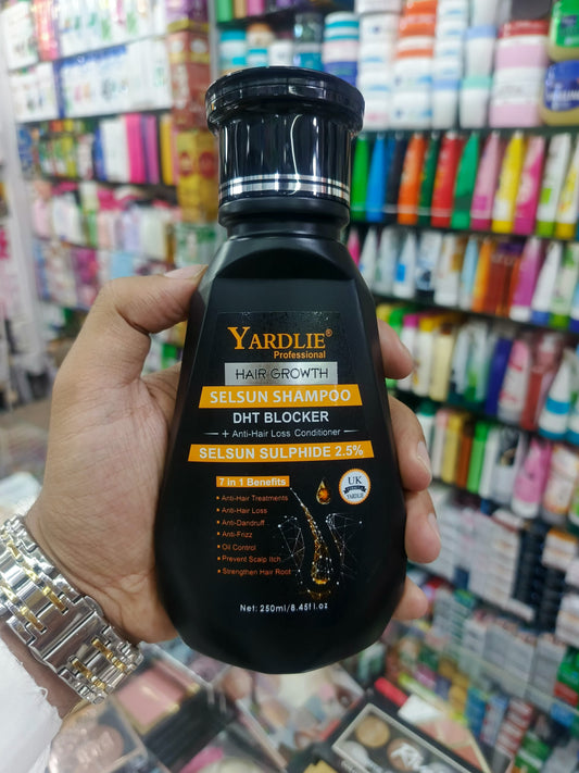 Yardlie professional, hair growth selsun shampoo, 250ml