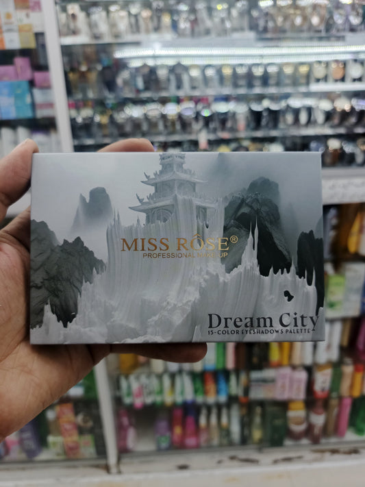 Miss rose, deam city 15 color eye shadow palette