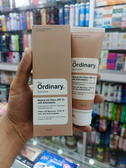 The ordinary, minaral UV filter sun screen 75ml