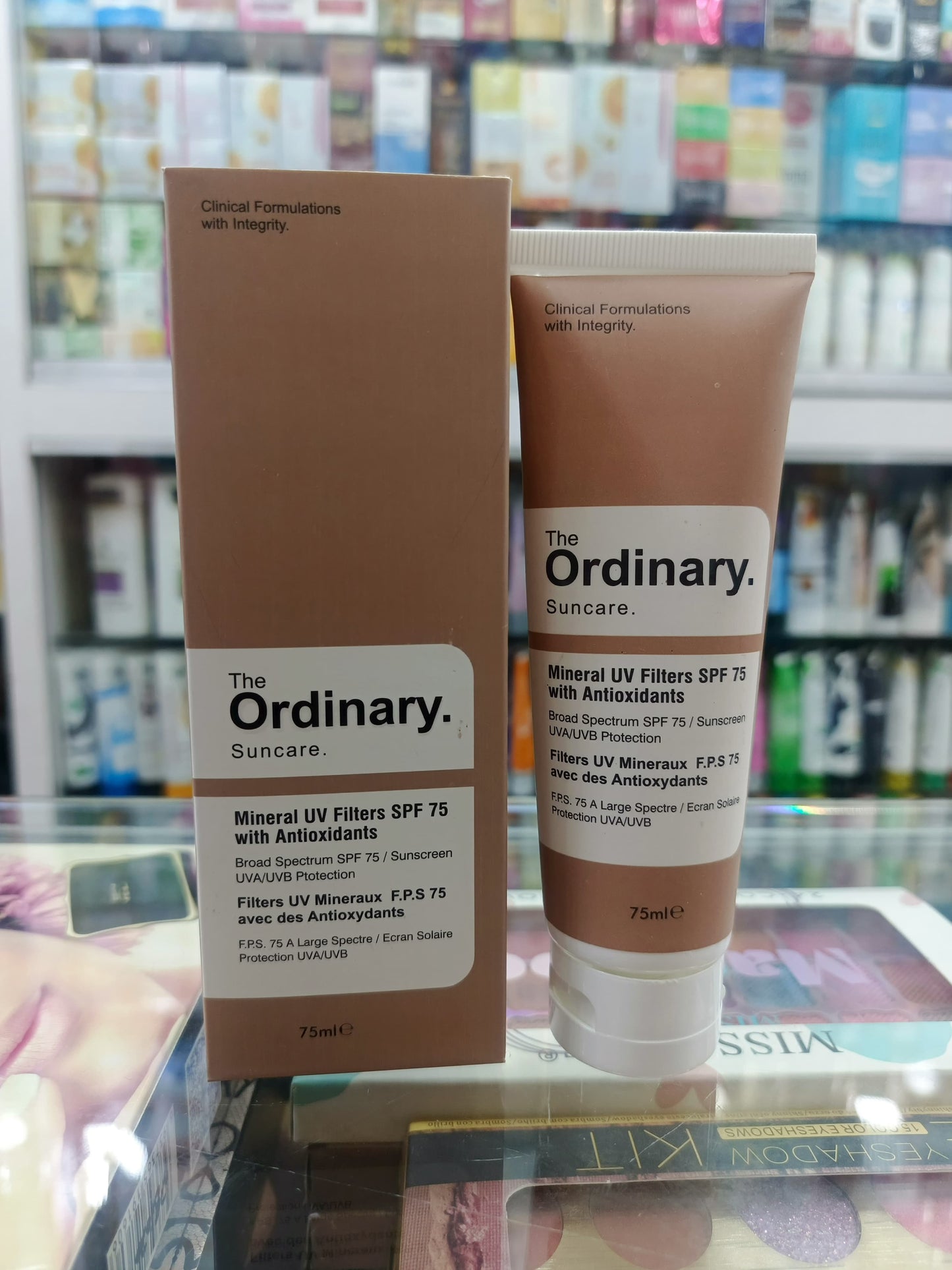 The ordinary, minaral UV filter sun screen 75ml