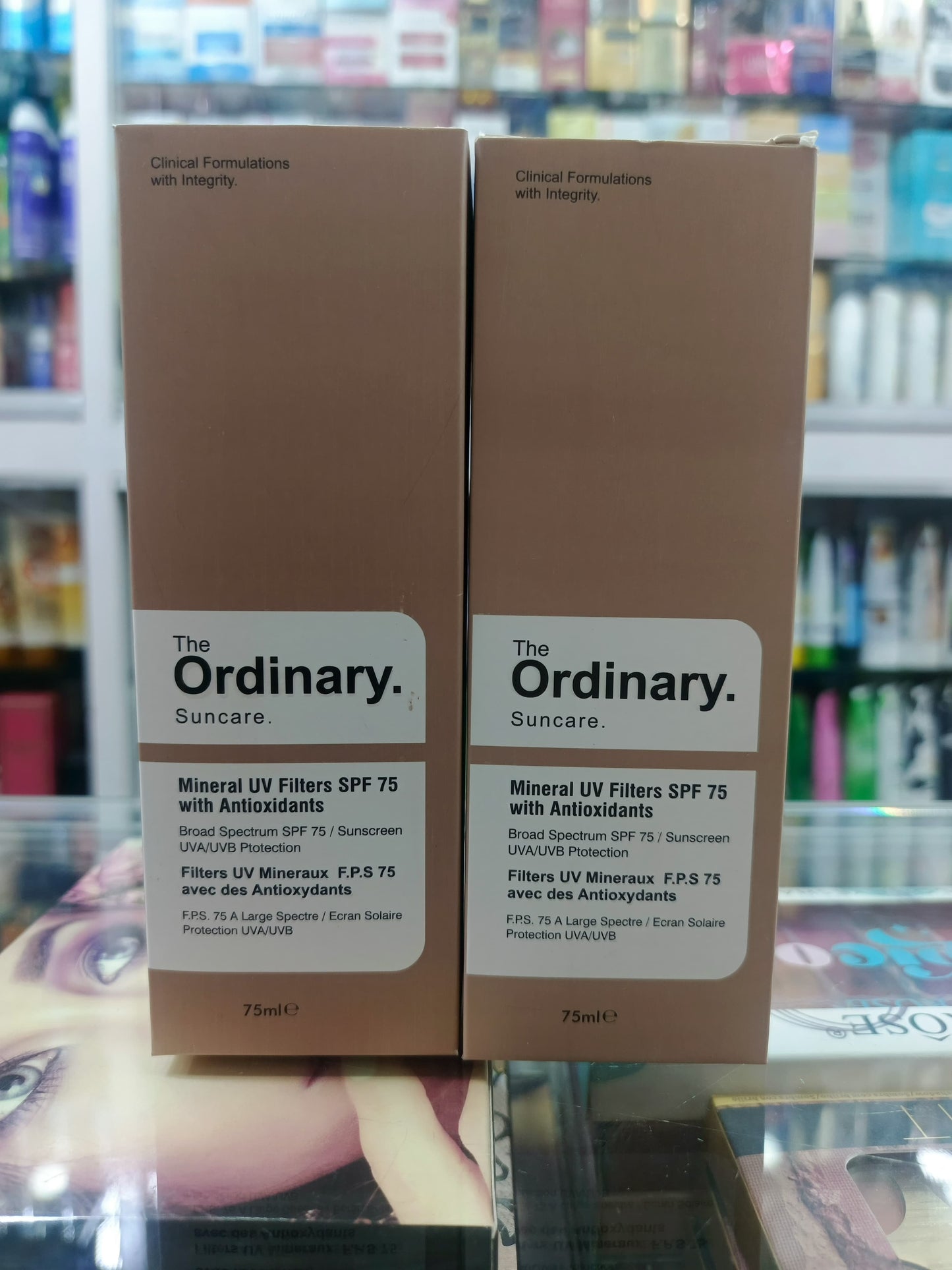 The ordinary, minaral UV filter sun screen 75ml