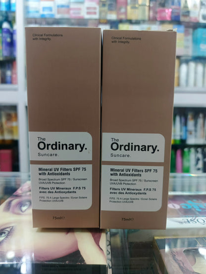 The ordinary, minaral UV filter sun screen 75ml