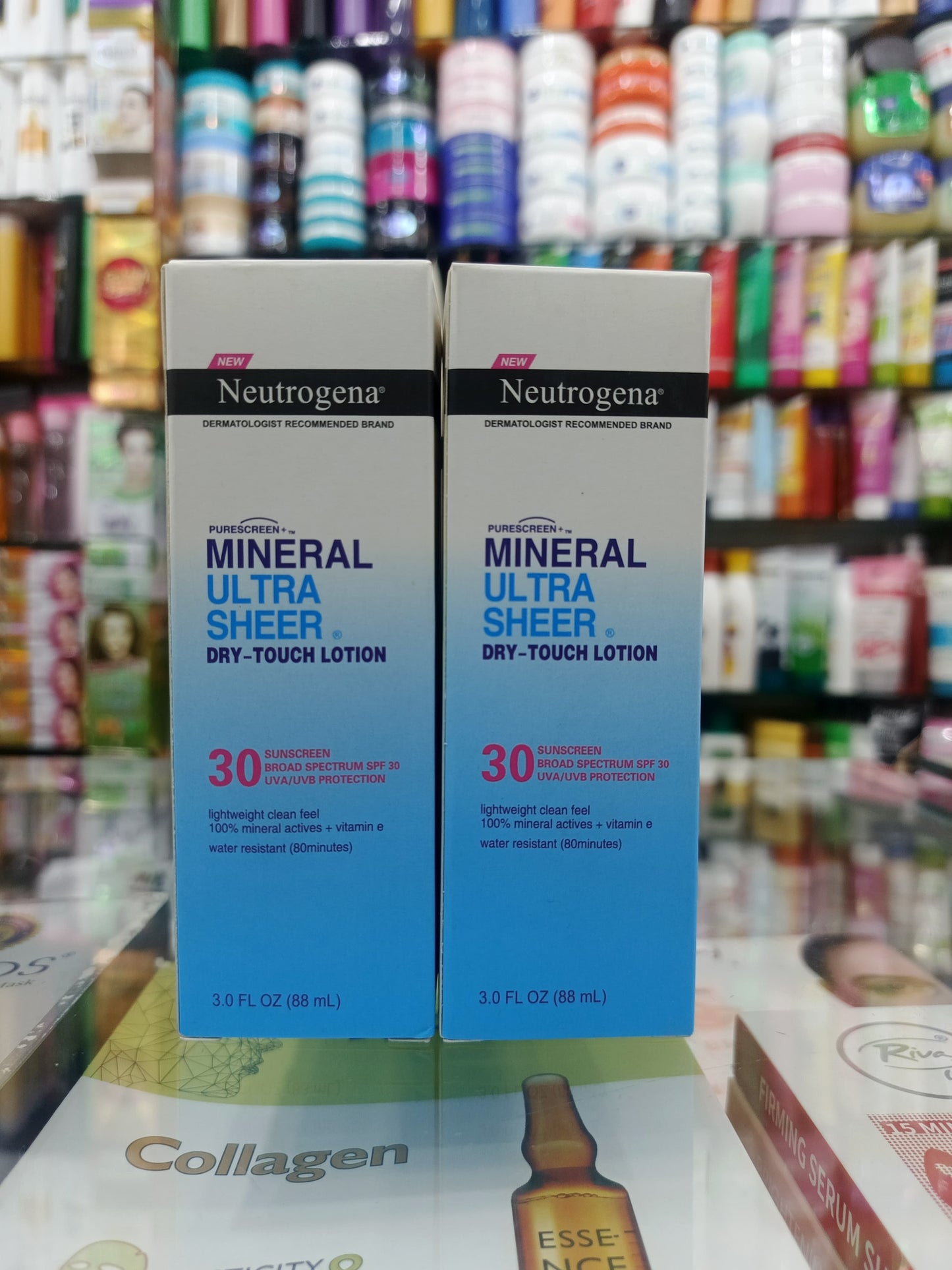 Neutrogena, minral ultr-sheer dry touch lotion SPF-30