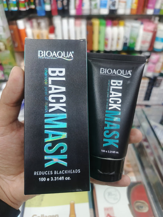 Bio aqua, black mask, Charcoal, 100gm