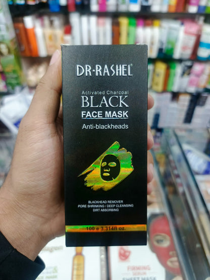 Dr-rashel, black mask, Charcoal, 100gm