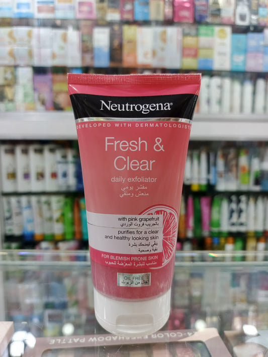 Neutrogena Fresh &amp; Clear Daily Exfoliator – Pink Grapefruit &amp; Vitamin C