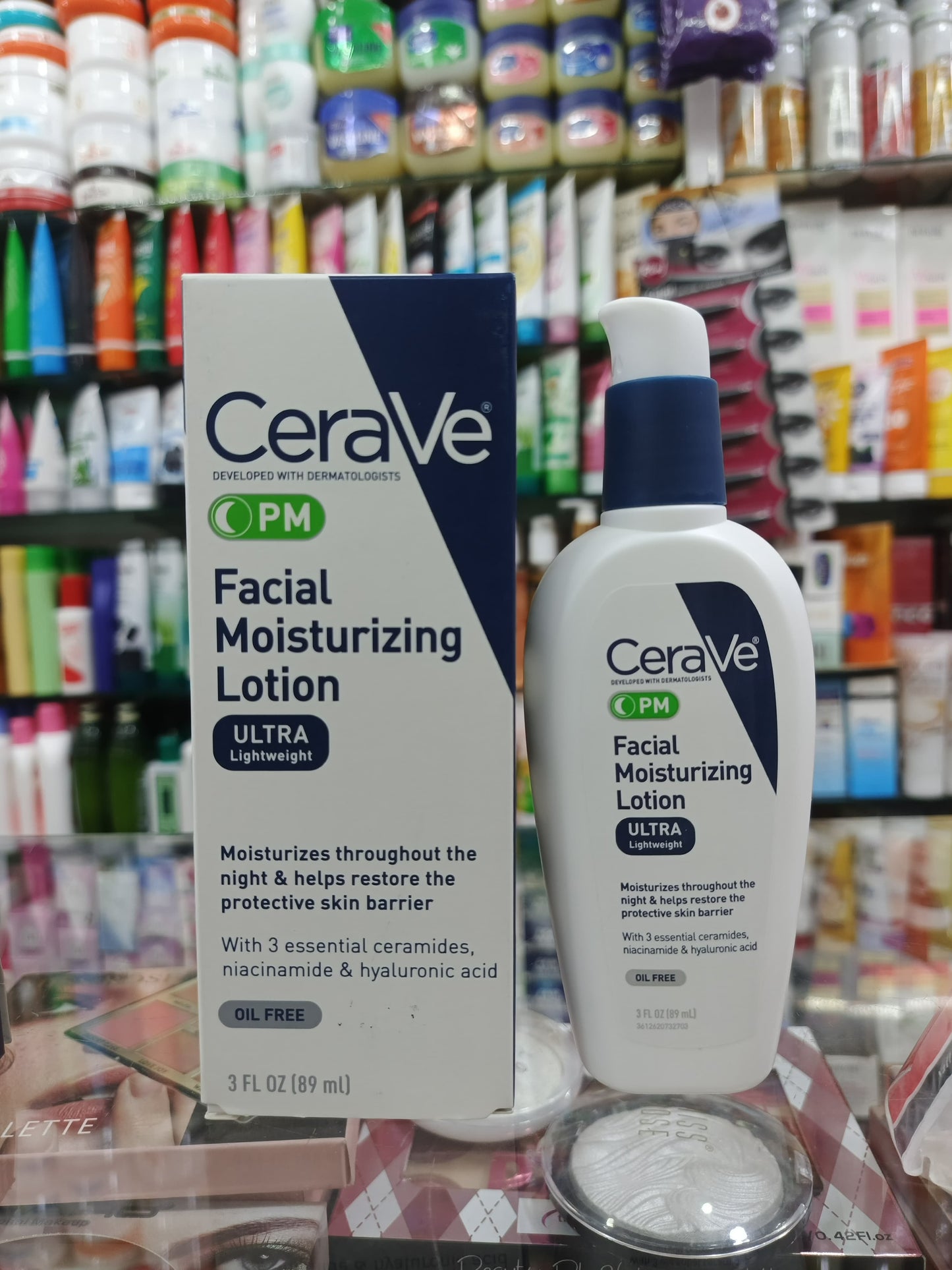 Cerave, PM facial moisturizing lotion, 89ml