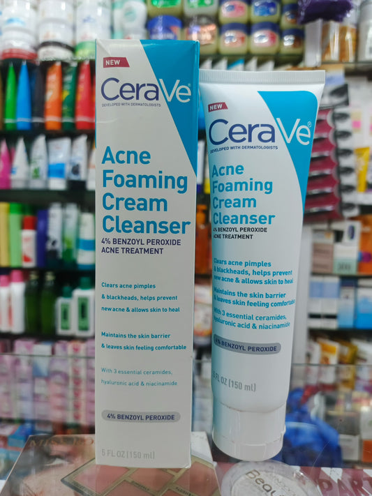 Acne Foaming Cream Cleanser 150ml