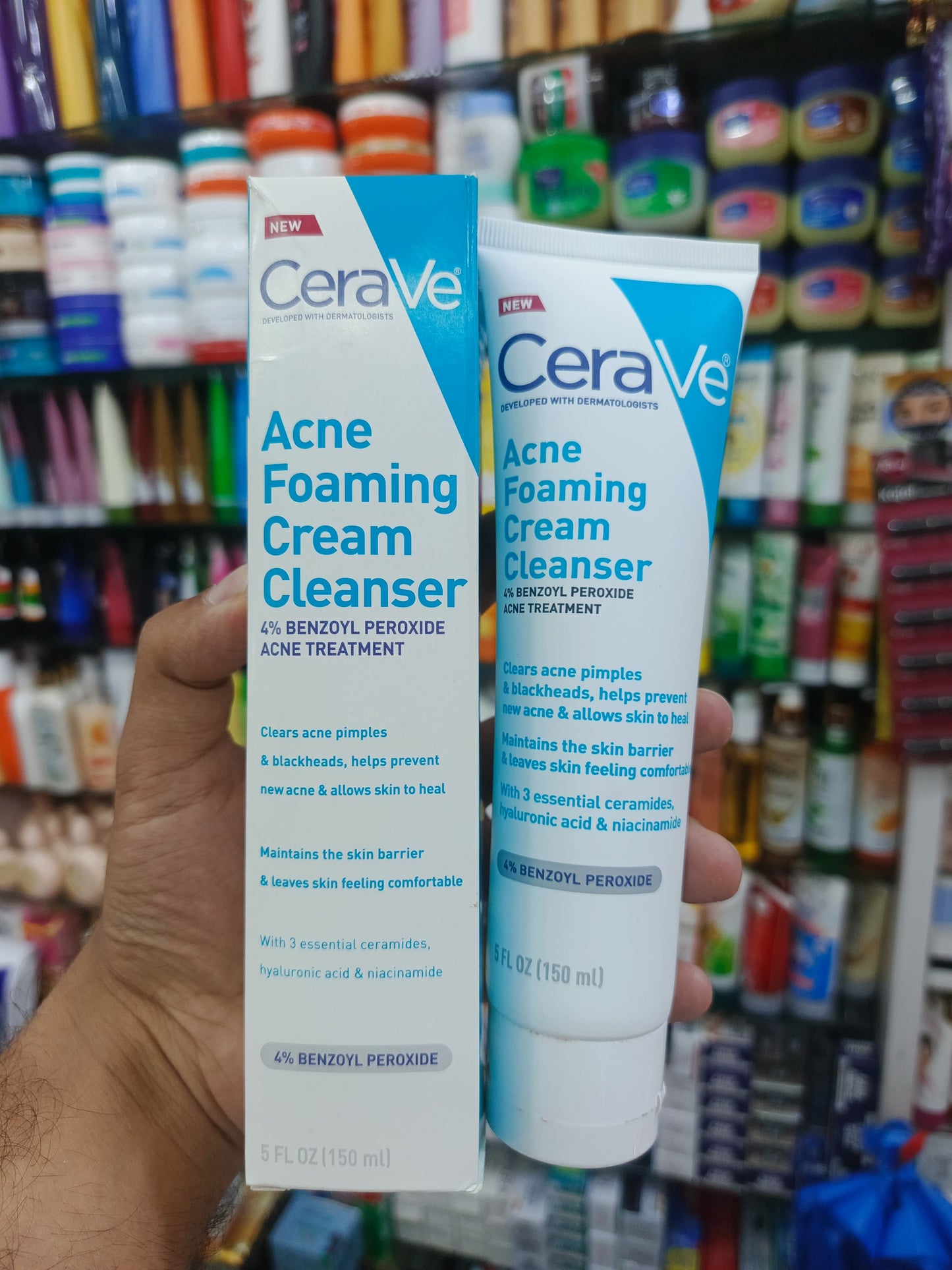 Acne Foaming Cream Cleanser 150ml