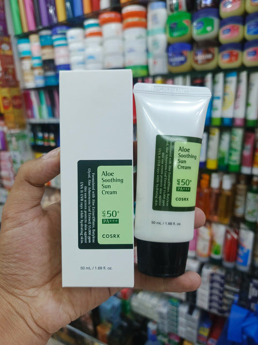 Cosrx Aloe vera 50+ spf sun cream