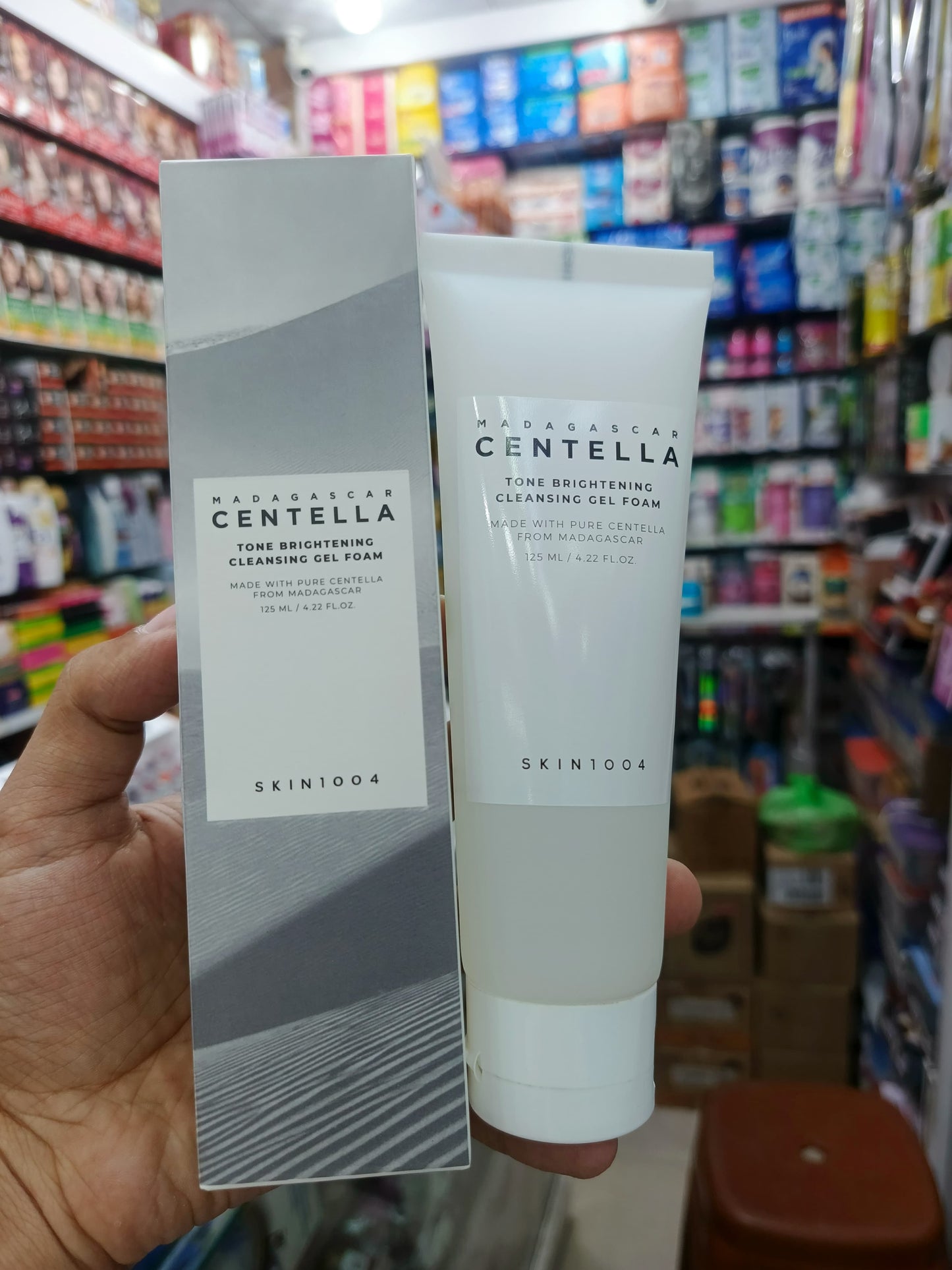 ✨ SKIN1004 Madagascar Centella Tone Brightening BHA Foam – 125ml