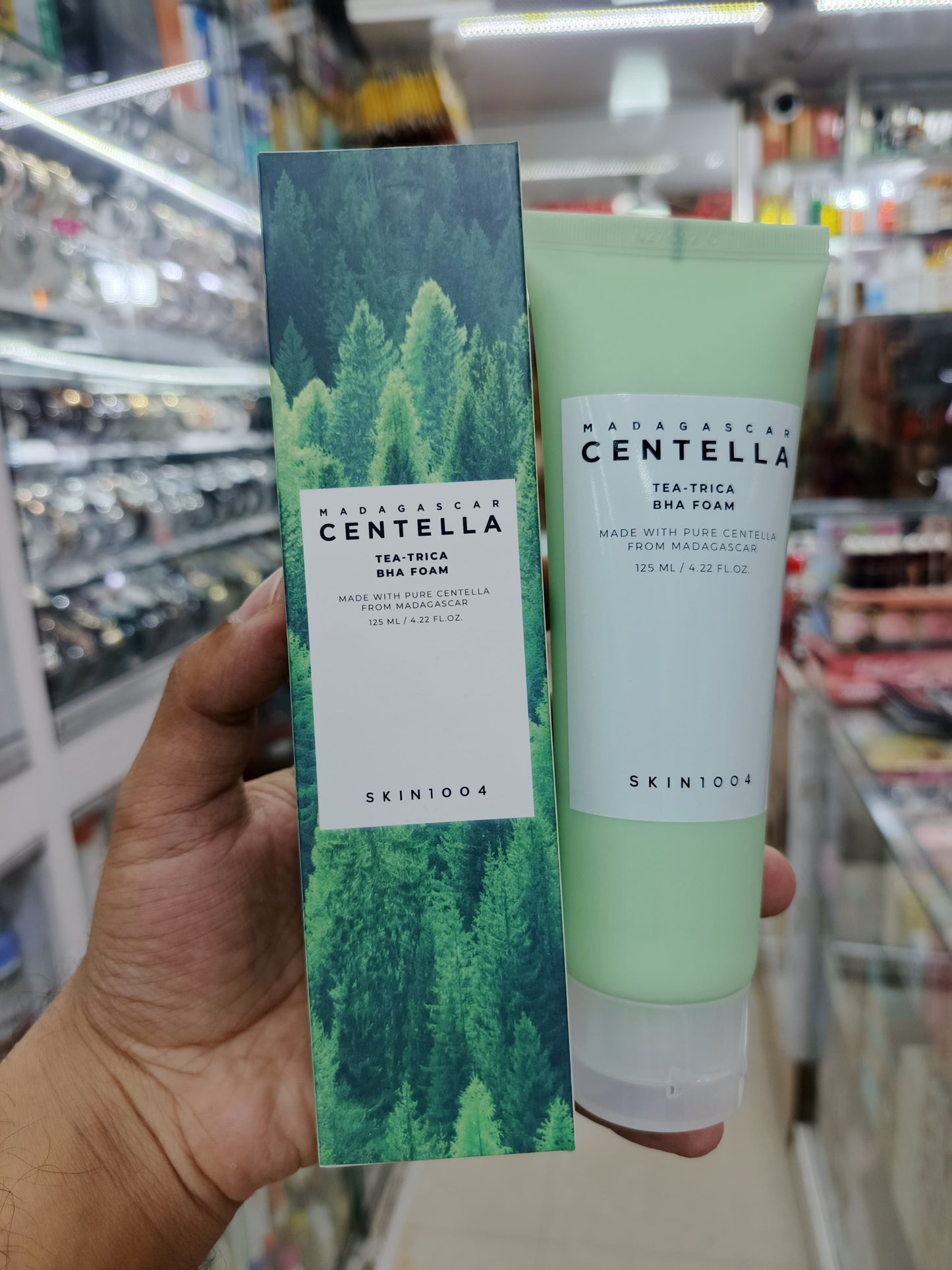 🌿✨ SKIN1004 Madagascar Centella Tea-Trica BHA Foam – 125ml