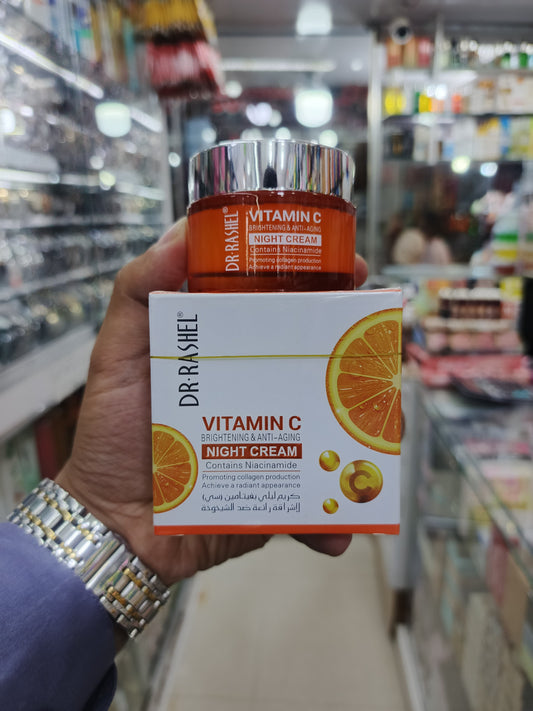 Dr-rashel, Vitamin c , brightening and anti aging, NIGHT cream