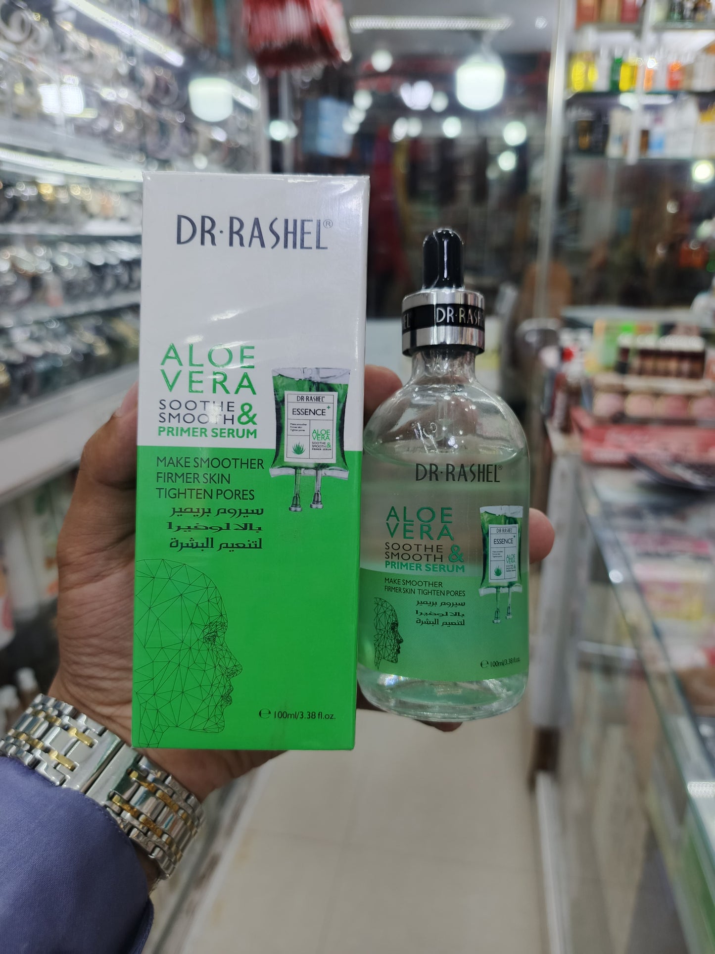 Dr-rashel, Aloevera, soothe & smooth primer serum