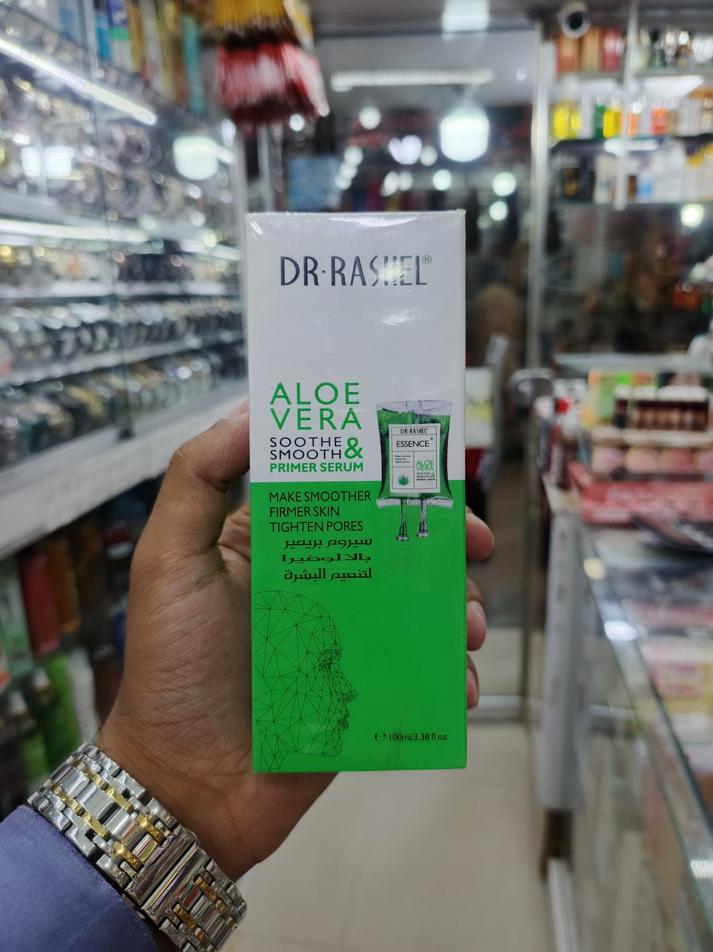Dr-rashel, Aloevera, soothe & smooth primer serum