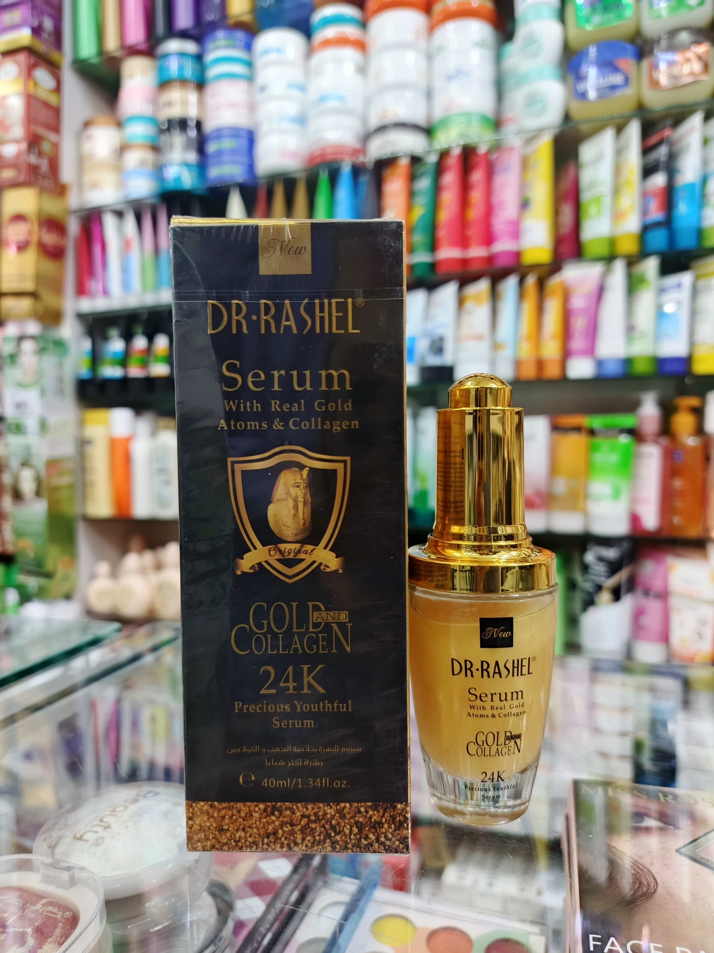 Dr-rashel, 24k gold and collagen face serum,
