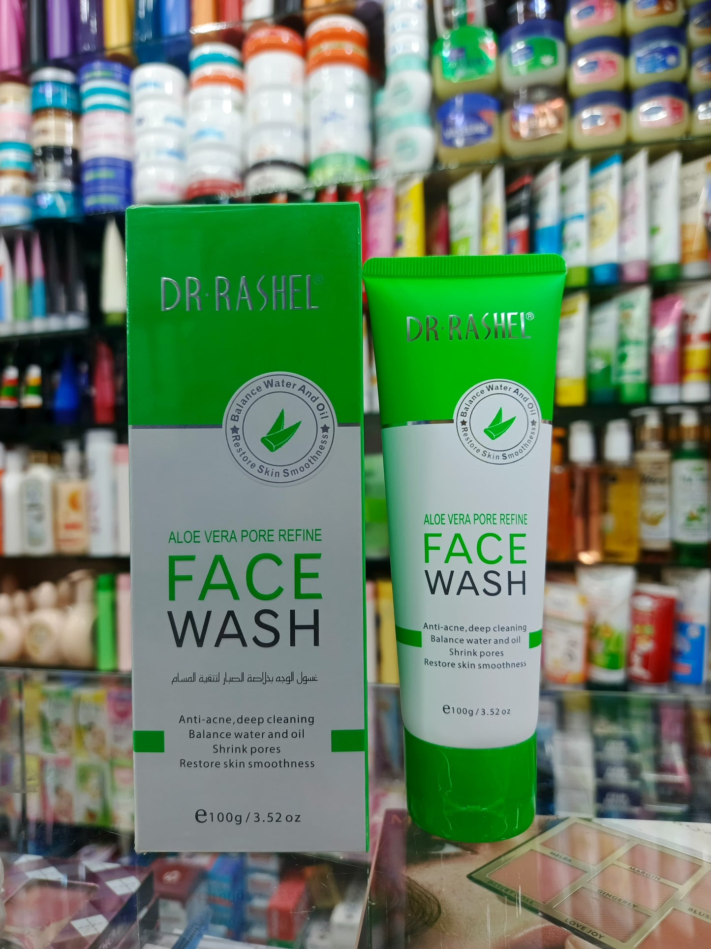 Dr-rashel, Aloevera pore refine face wash, 100gm
