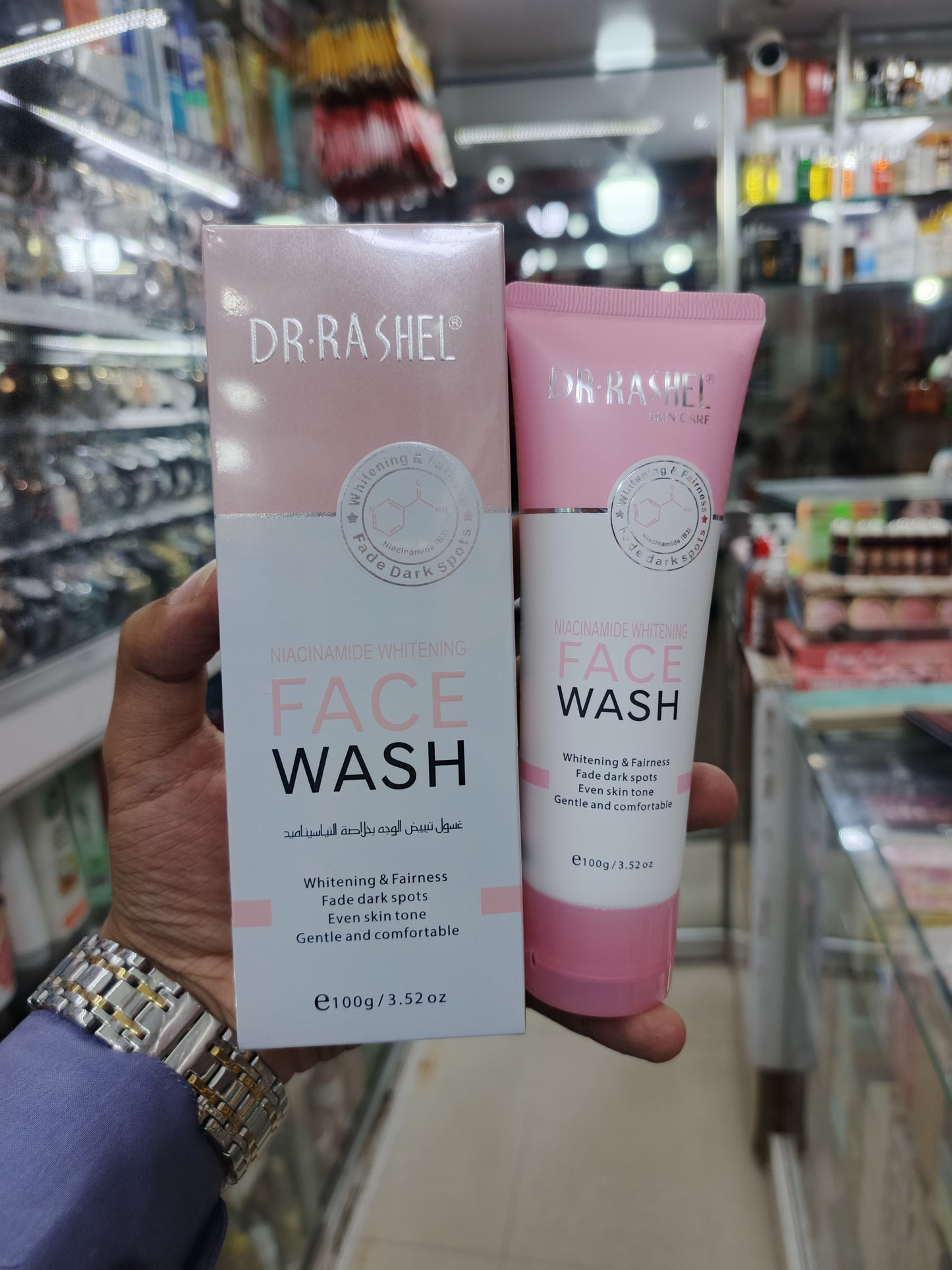 Dr-rashel, Niacinamide whitening facewash, 100gm