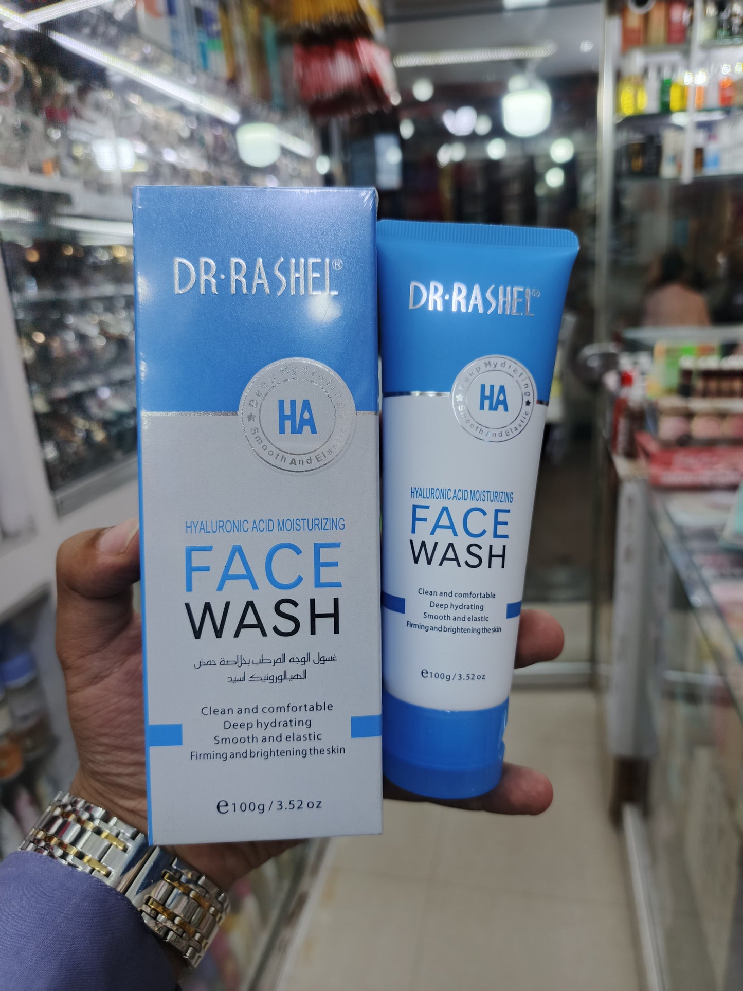 Dr-rashel, Hyaluronic acid moisturising face wash, 100gm