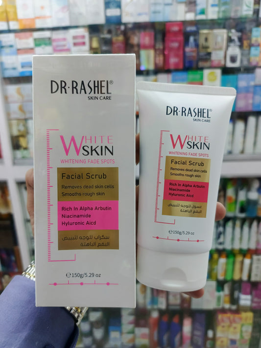 Dr-rashel, White skin , whitening fade spots, Facial scrub 150gm
