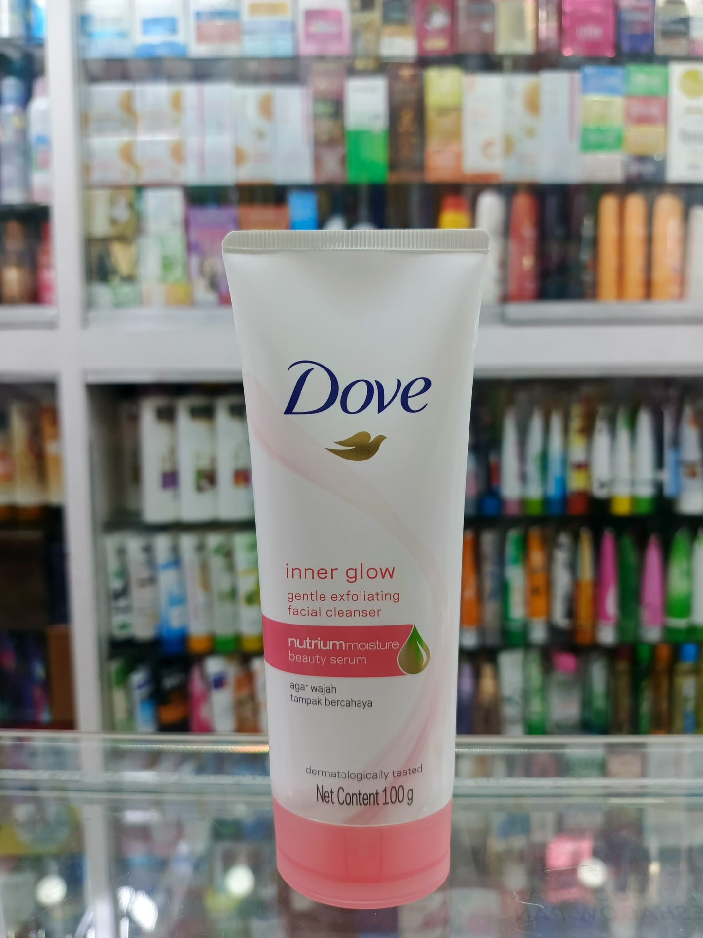 Dove, Inner glow gentle exfoliating facial cleasnser, 100gm