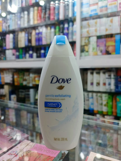Dove, Gentle exfoliating body wash, 200ml