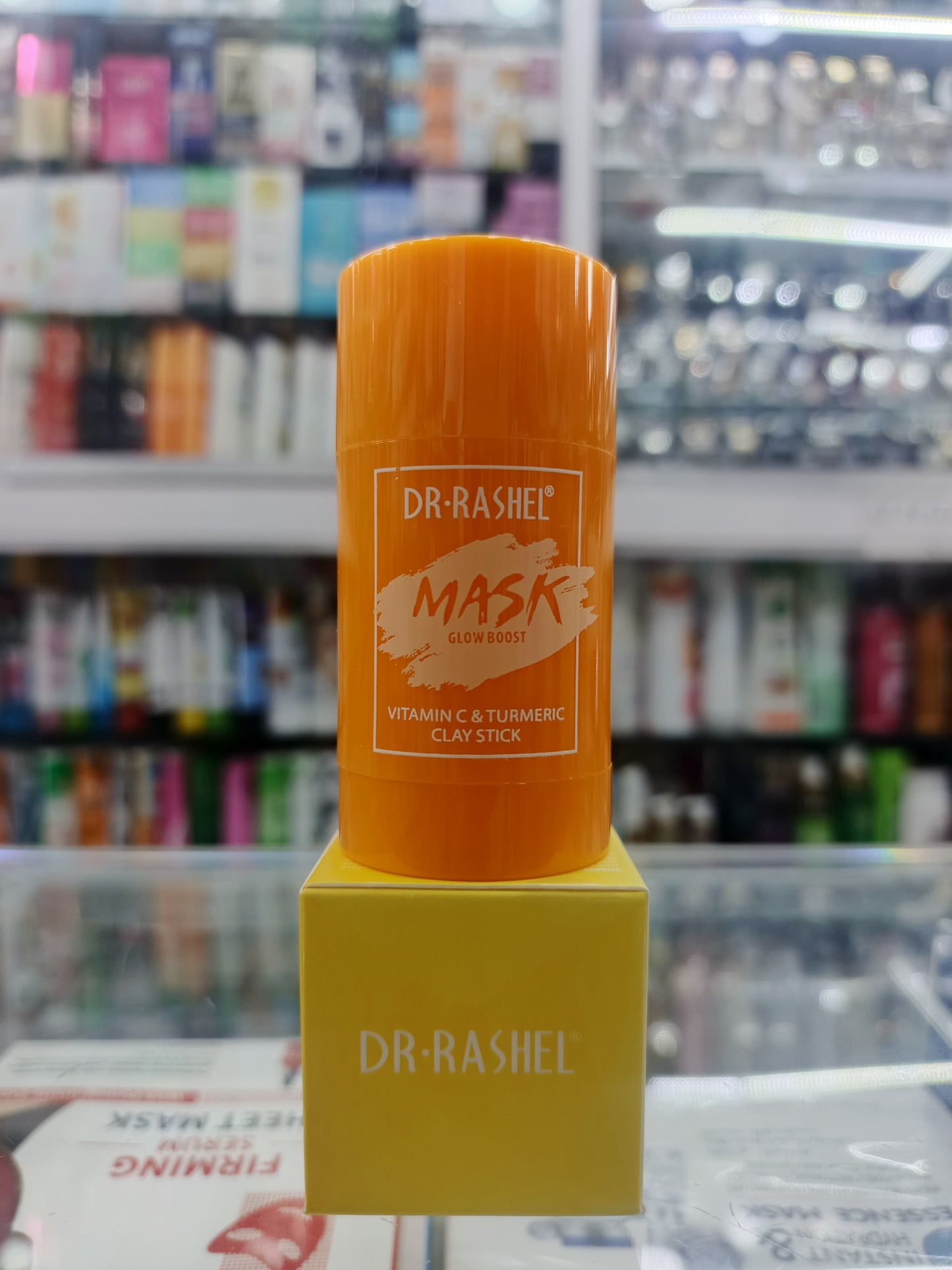 Dr-rashel, Vitamin C & tumeric clay stick, black head remover, 42gm