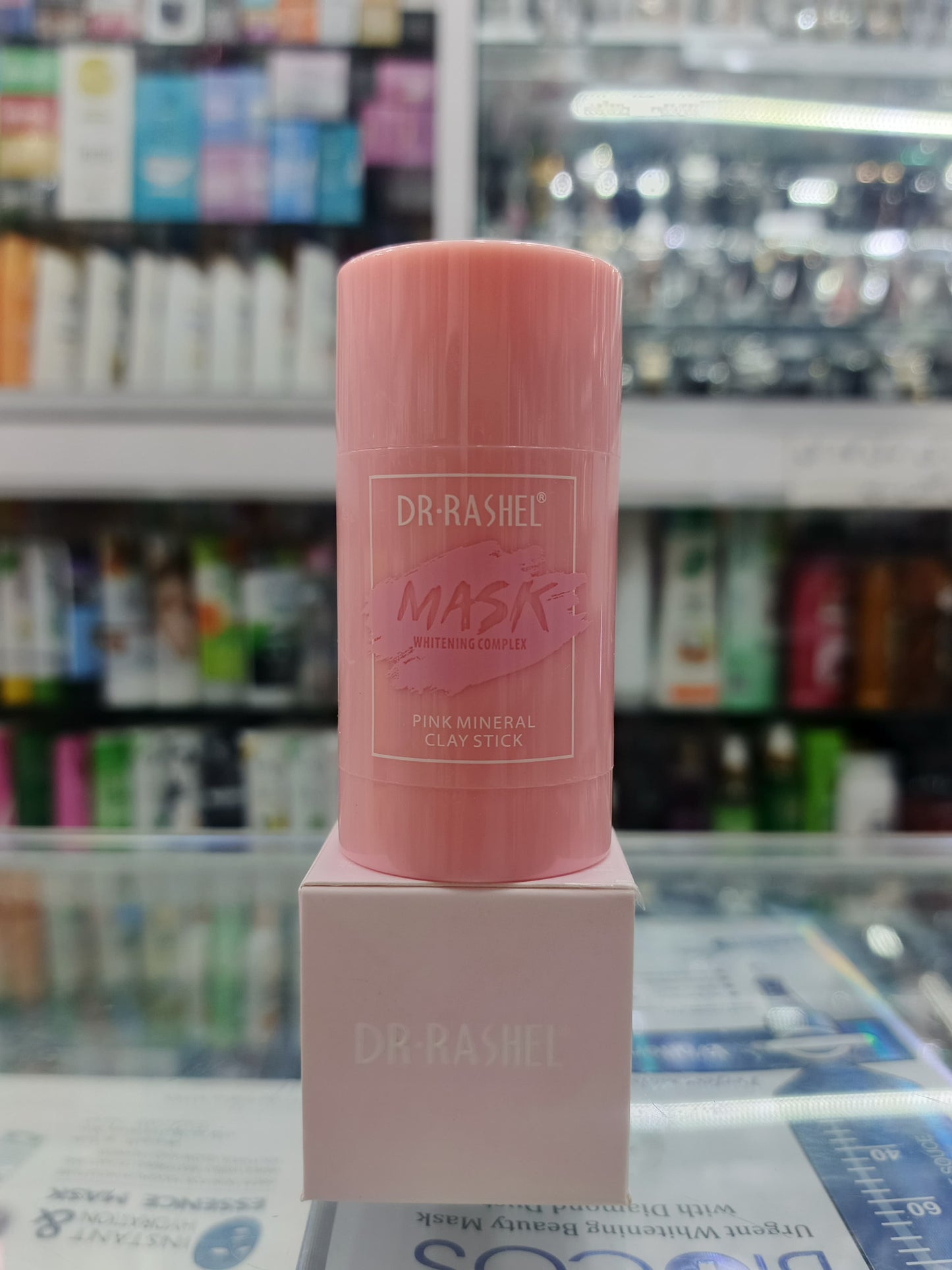 Dr-rashel, Pink mineral clay stick, black head remover, 42gm